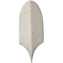 PLURIFY - 3X8 FEATHER, IVORY, GLOSSY
